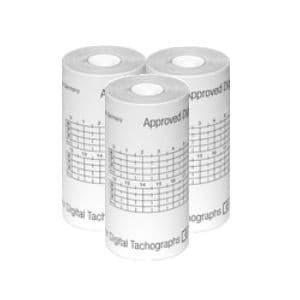 Digital Tachograph Thermal Paper Rolls 3 Roll Pack